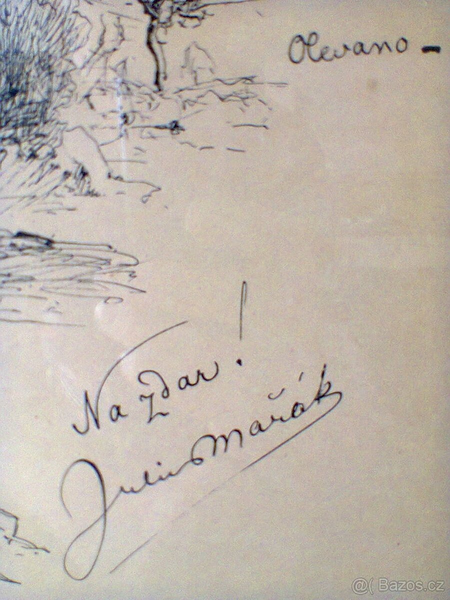 Julius Mařák Olevano - 2