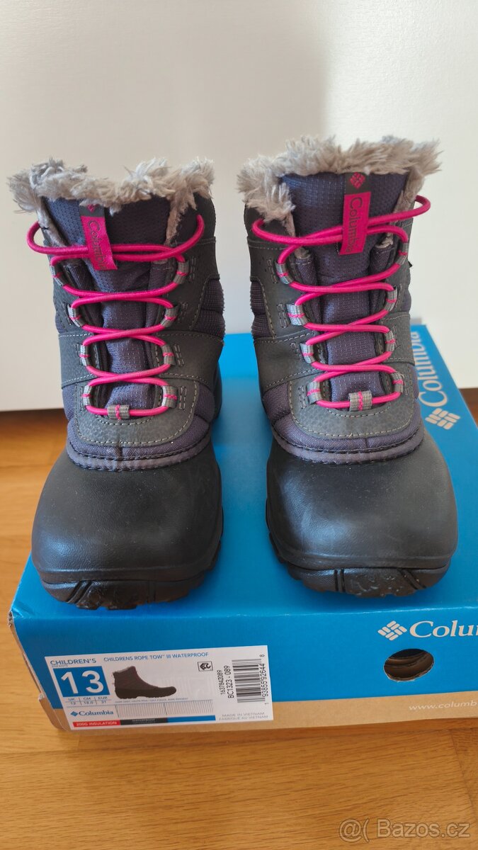 Dětské zimní boty Columbia vel. 31. - 2