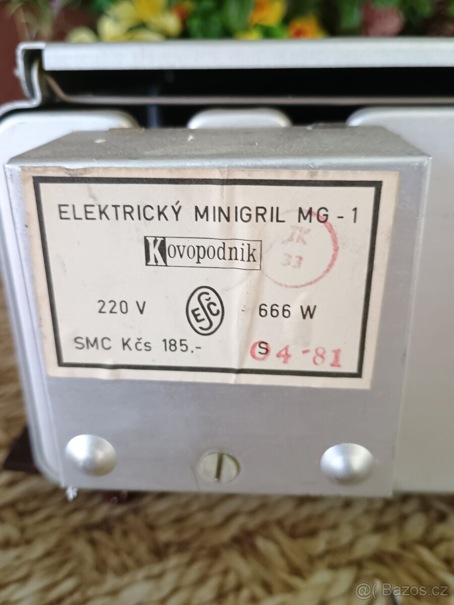 Elektrický minigril MG-1 - 2