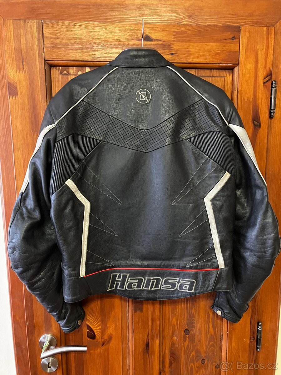 Kožená bunda na moto Hansa - 2