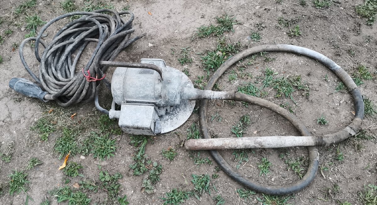 Ponorný vibrátor do betonu - 2