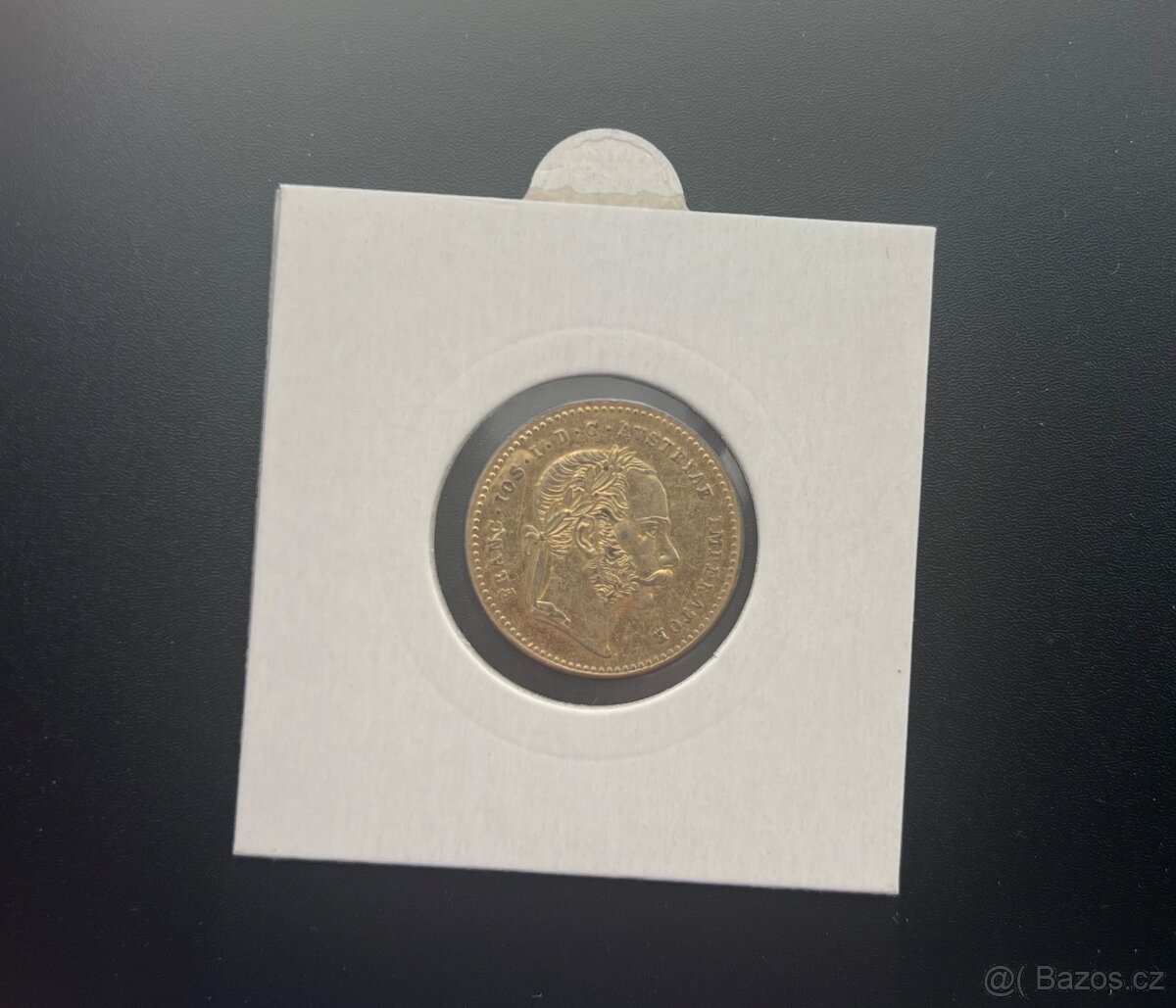 Pozlacený 20 krejcar - 2
