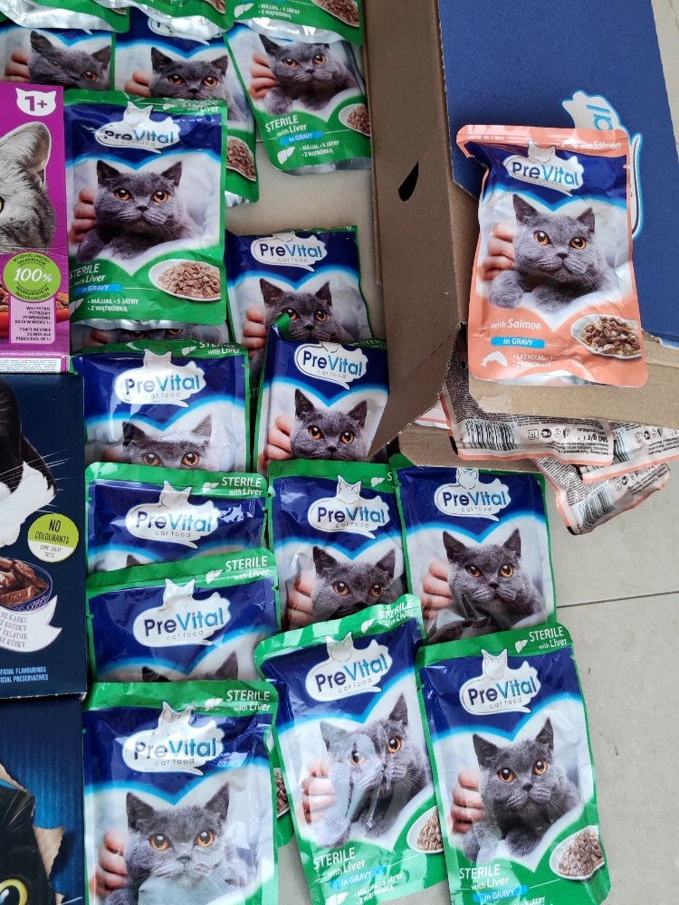 Kapsičky pro kočky 256 ks různé druhy - 2