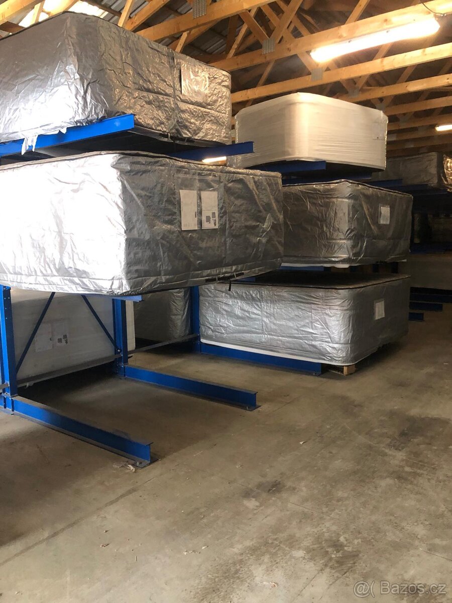 Ocelové konzolové regály - 2