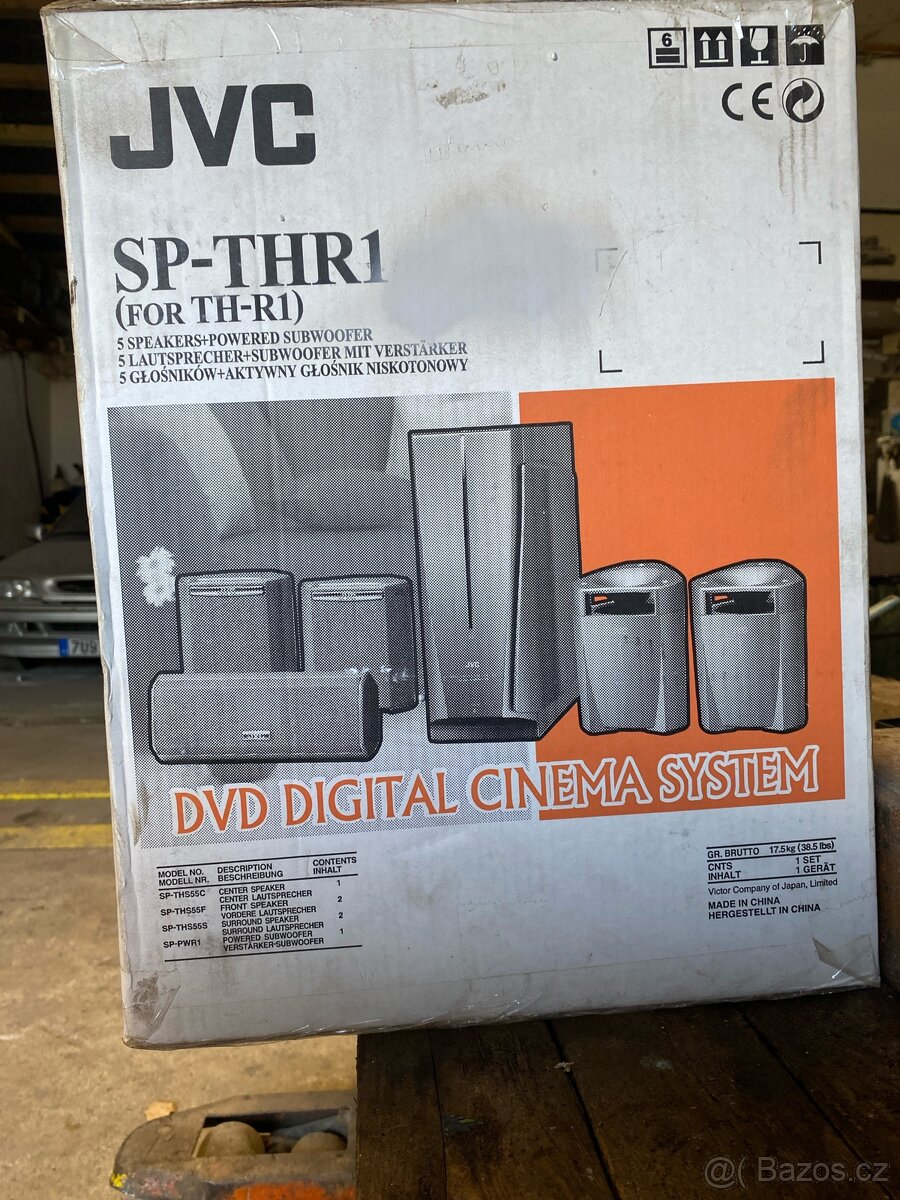 JVC sp-thr1 DVD digital cinema system - 2