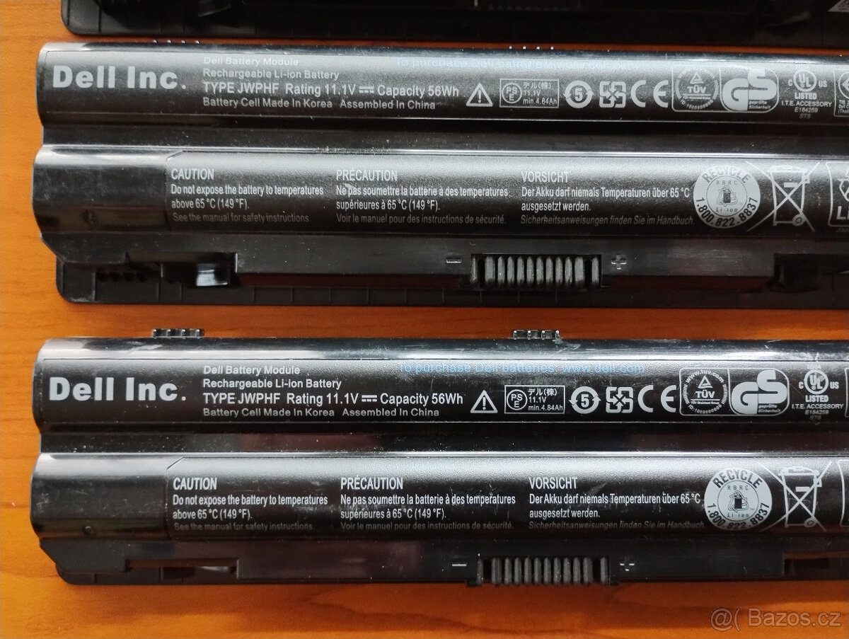 baterie JWPHF pro notebooky Dell XPS (1.5hod) - 2
