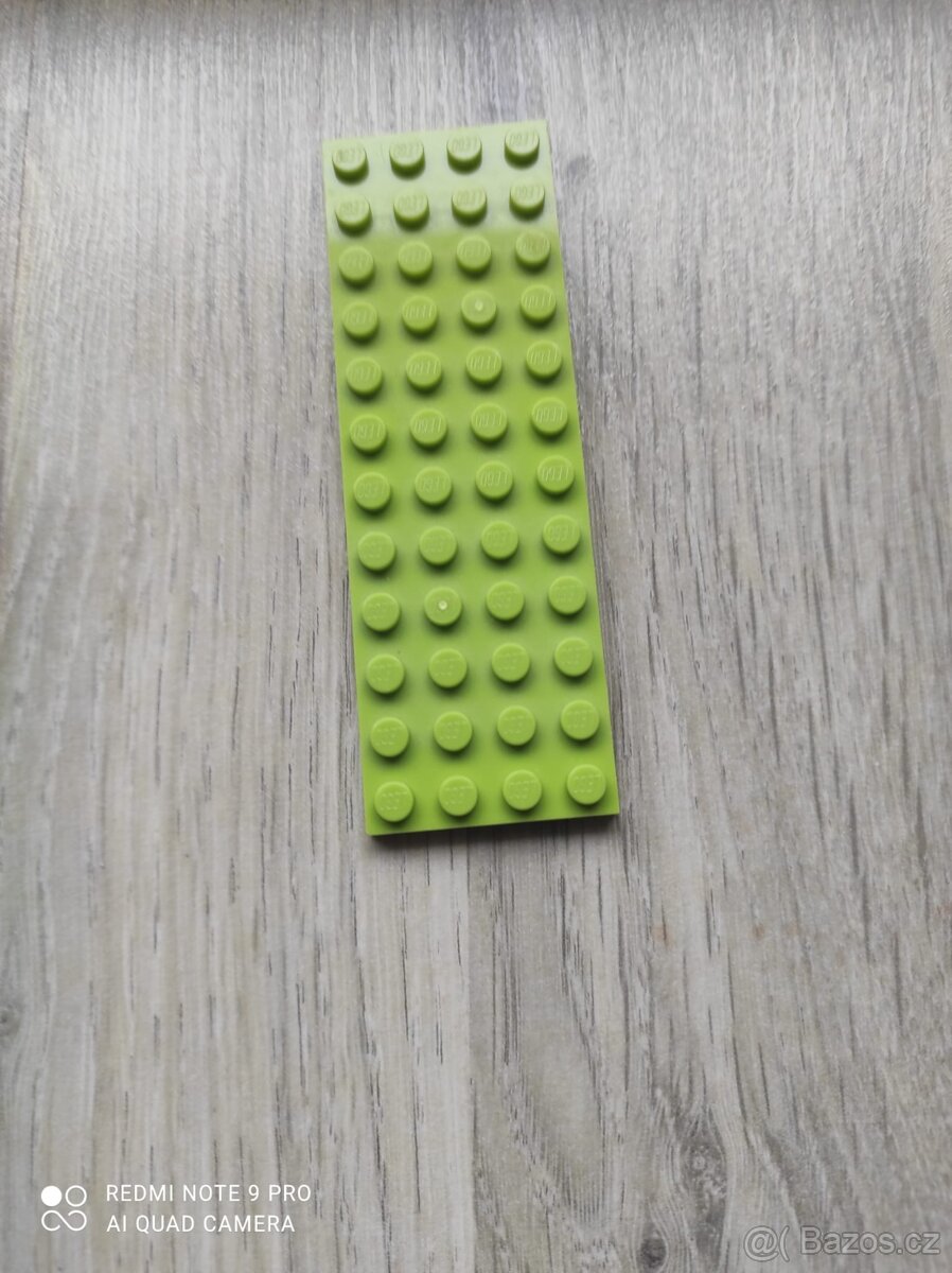 lego destička zelená 4x12 - 2