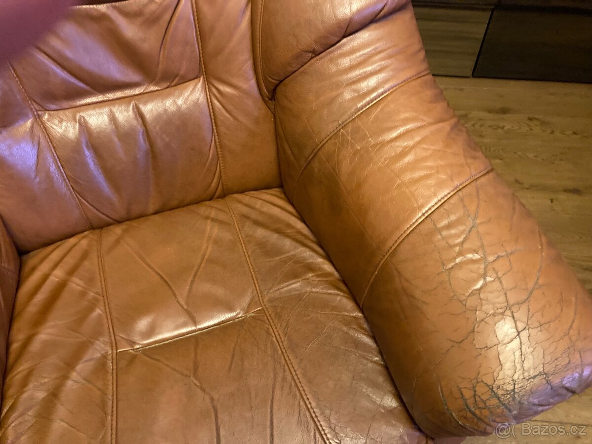 Kožená sedací souprava - 2