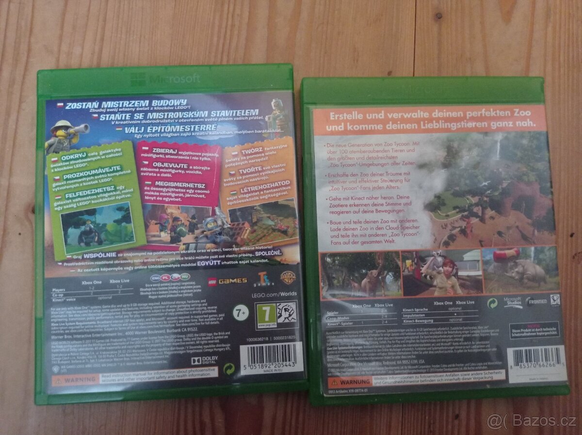 X.box one hry zoo tycoon a lego worlds - 2