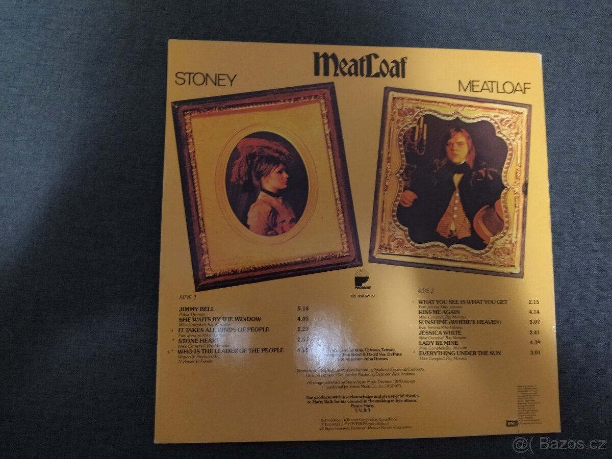 LP - MEAT LOAF - Featuring Stoney And..5C052-62172 - 2