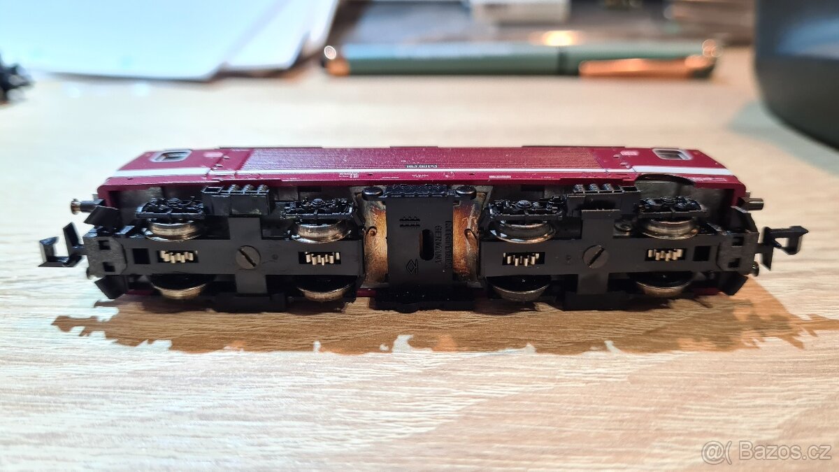 Vláčky N - električka BR 143 DCC - 2