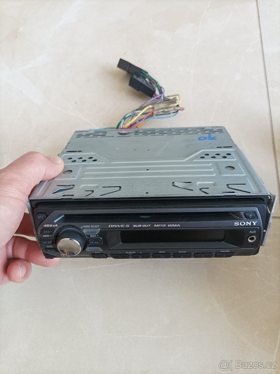 Prodám Autorádio SONY CDX-GT222 - 2