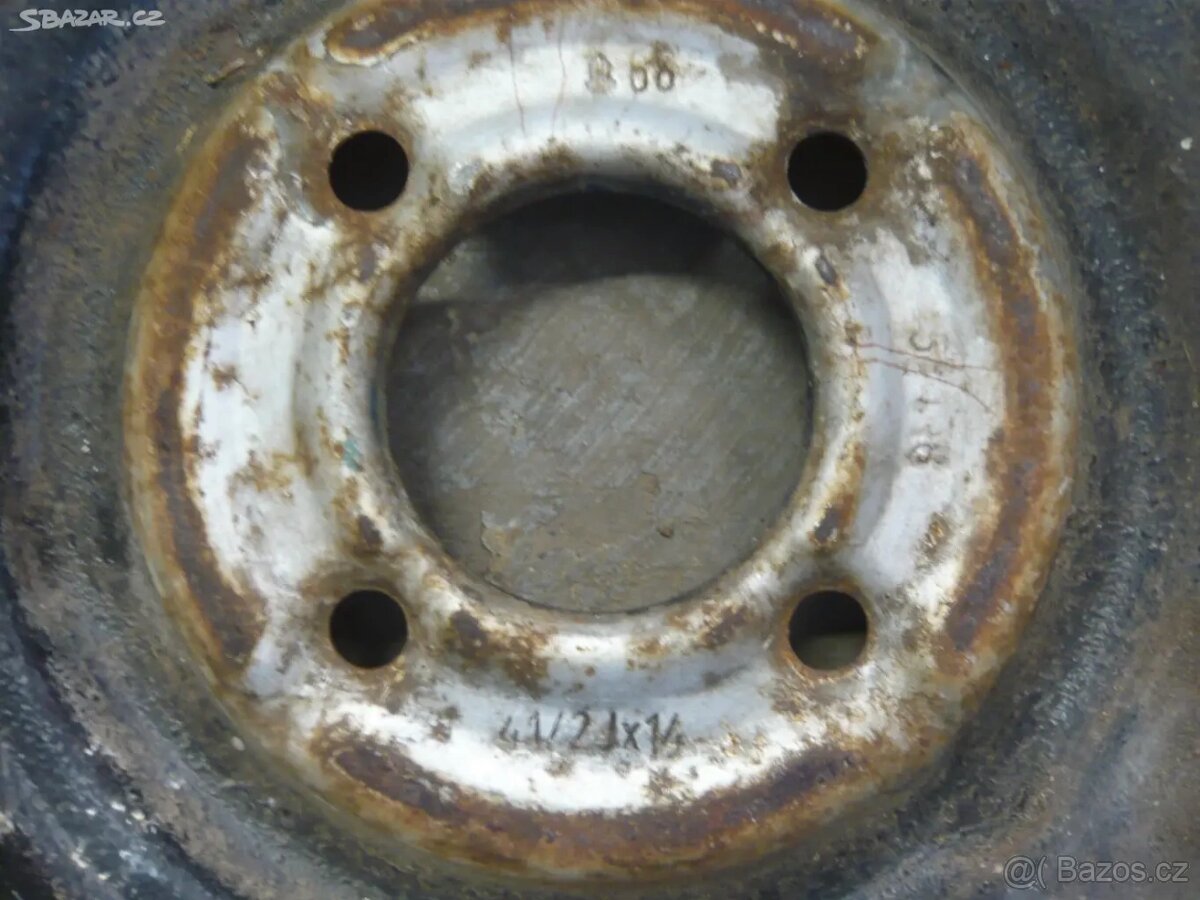 Veterán Disk 14", ocelový disk, plechový disk. - 2