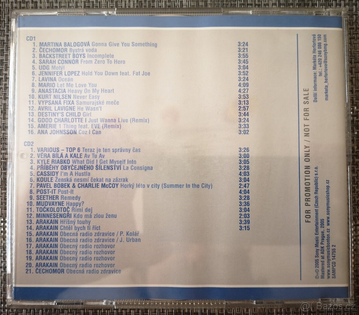 2CD "RADIO SAMPLER 2005/4" - 2