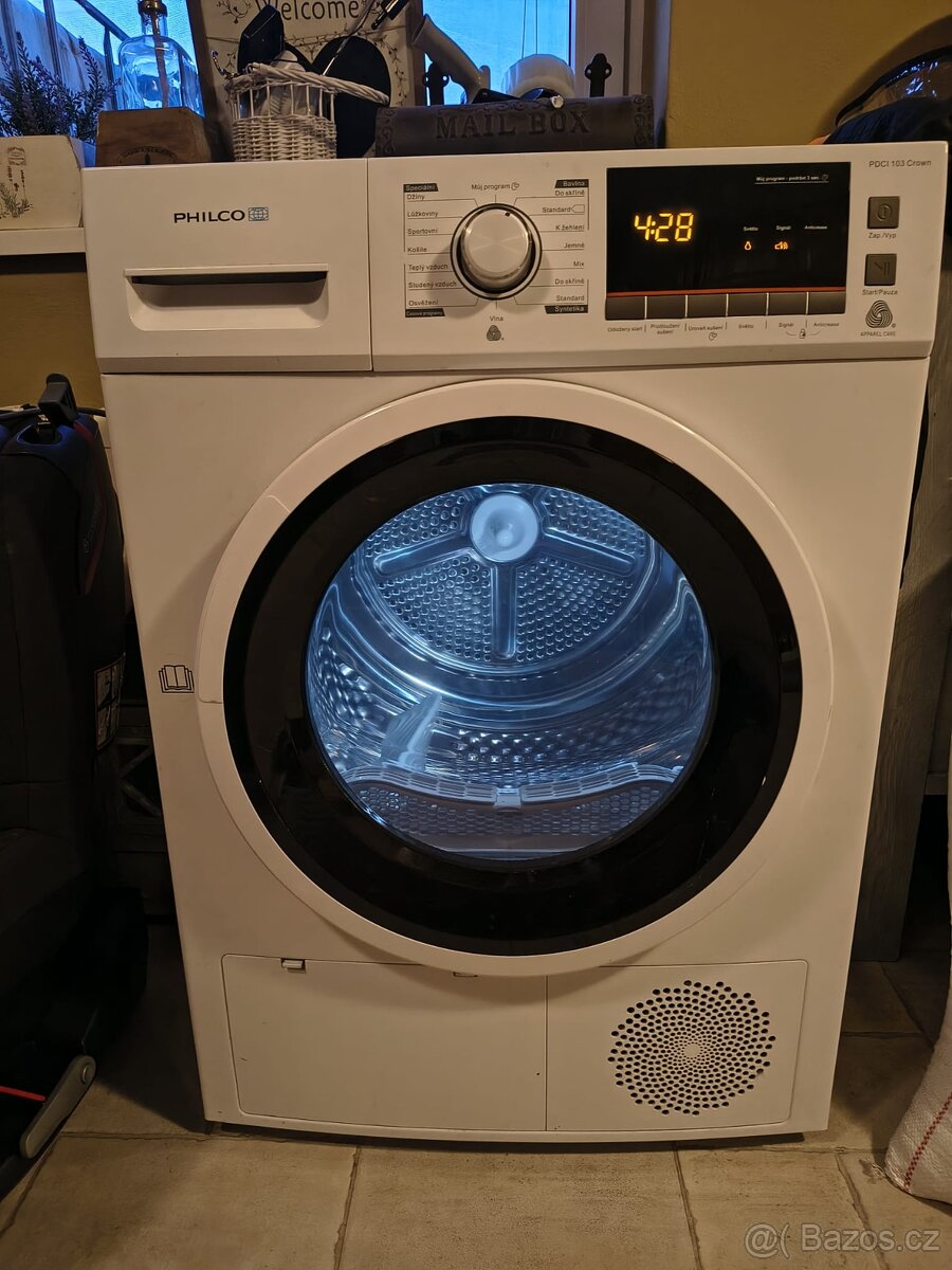Sušička PHILCO PDCI 103 Crown - chyba E64 - 2