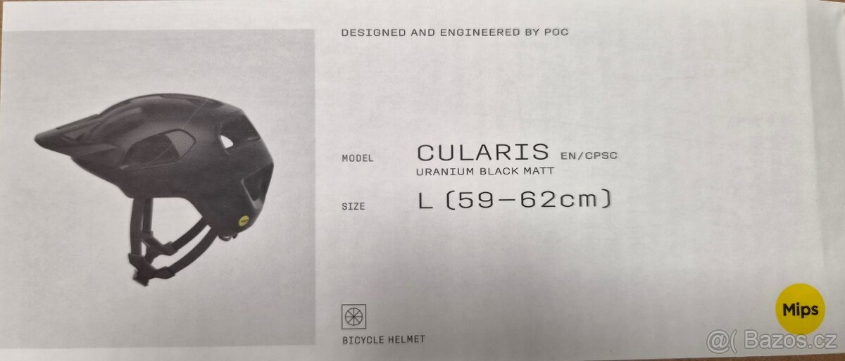 Helma POC Cularis MTB Uranium Black Matt - 2