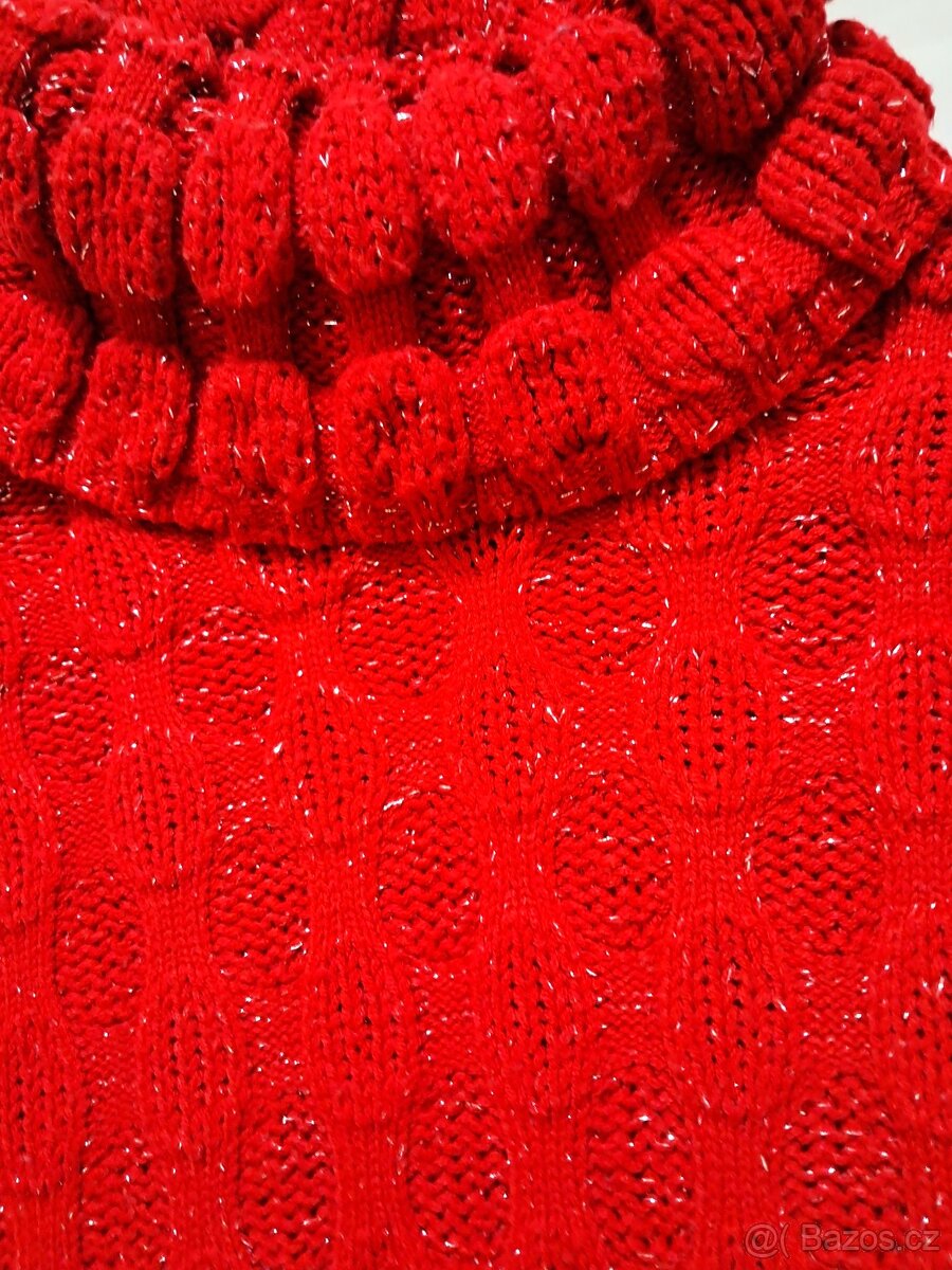 Krásný svetr delší H&M, vel. 36 - 2