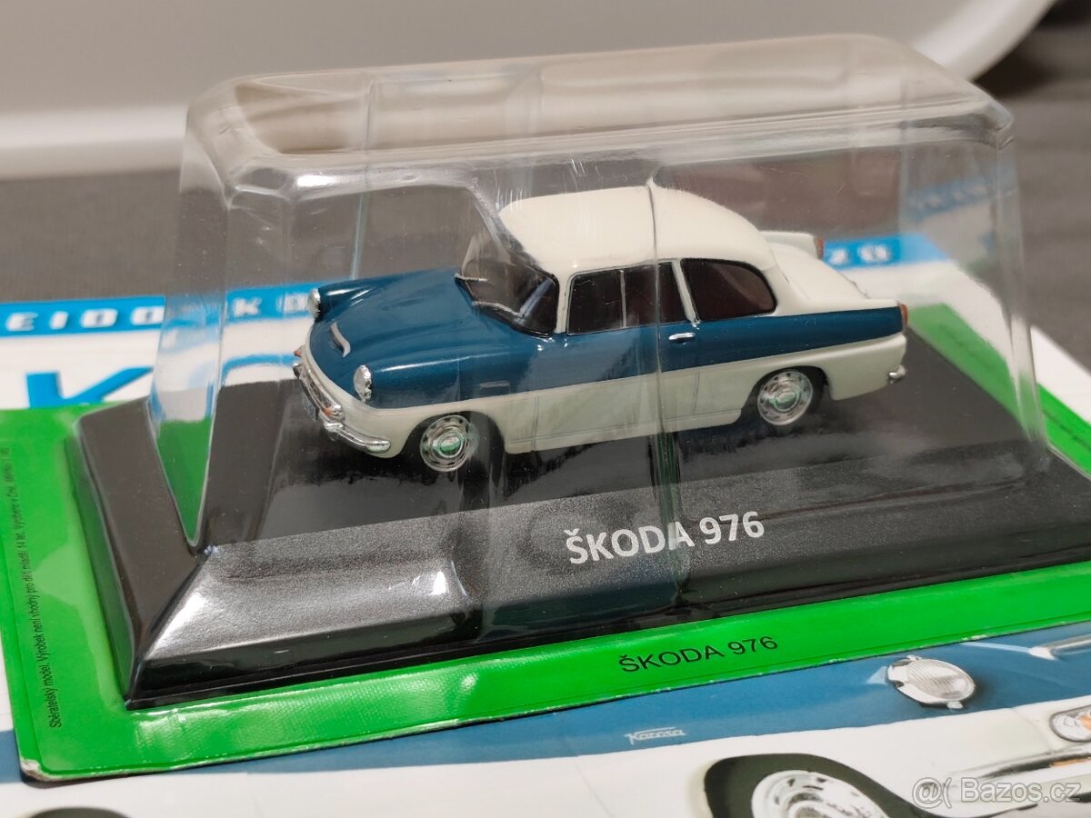 ŠKODA 976 PROTOTYP 1:43 DEAGOSTINI - 2