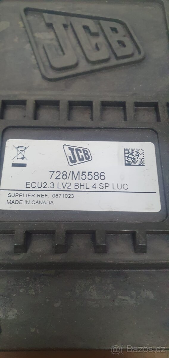 Řídící jednotka převodovky JCB 4CX - 2