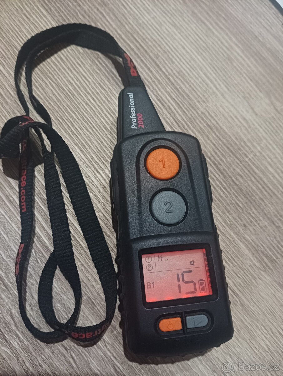 Elektronický obojek Dogtrace d-control profesional 2000 ONE - 2