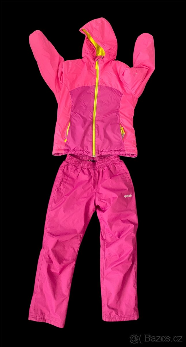 Lyžařská bunda a kalhoty, vel. 116-124 a 128/134 - 2