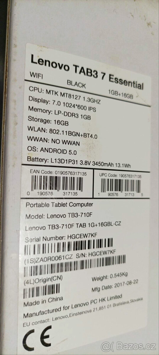4x Lenovo Tab3 7 Essential - 2