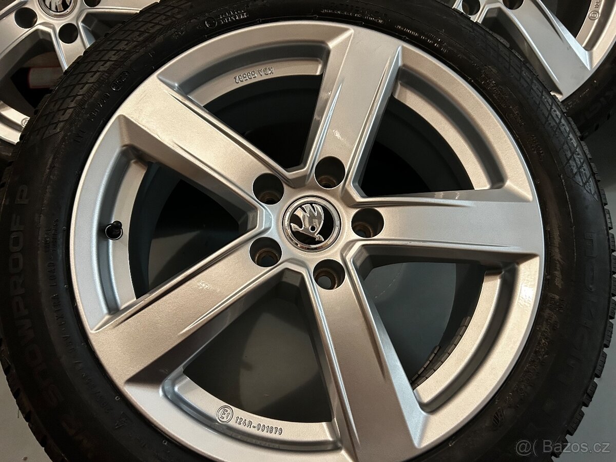 Zimní sada ALU kol na Škoda Octavia 4 - 2