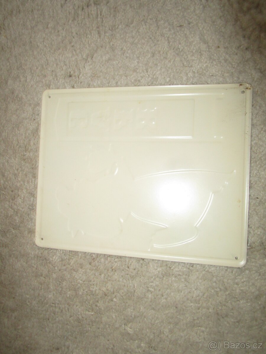 stará smaltovaná reklamní cedule - 2