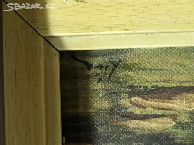 Starý obraz příroda - 2