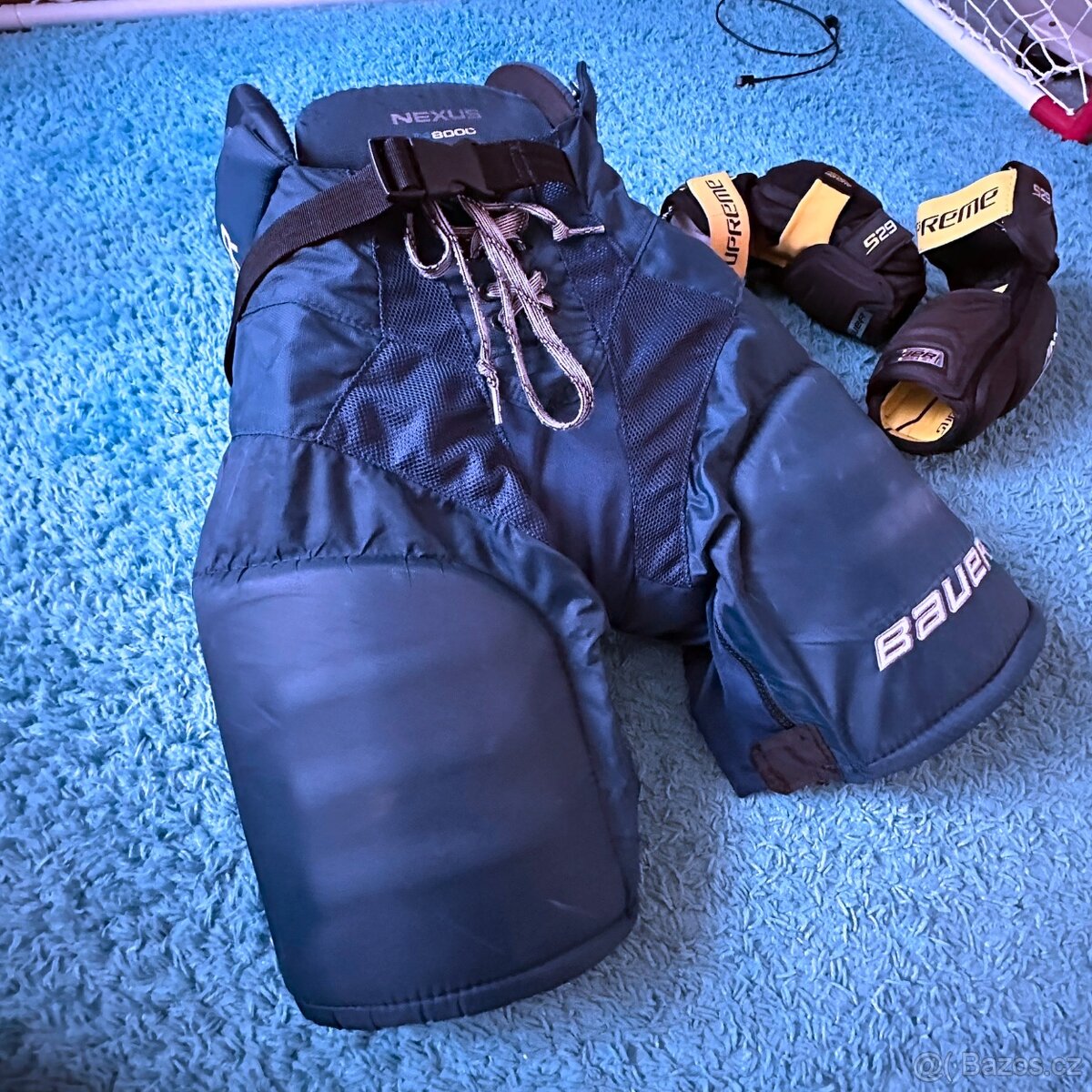 HOKEJOVÉ KALHOTY BAUER JR pro výšku 130-147 cm - 2