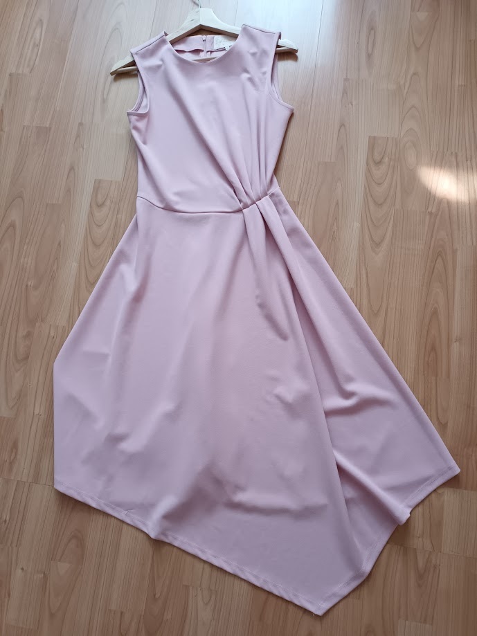 Starorůžové společenské šaty - 2