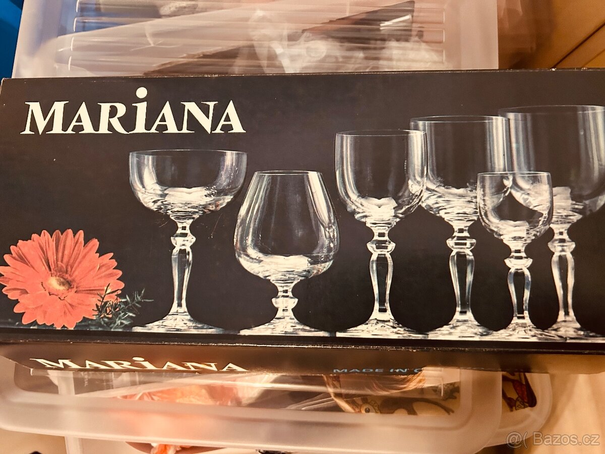 Retro skleničky Czechoslovakia - 2