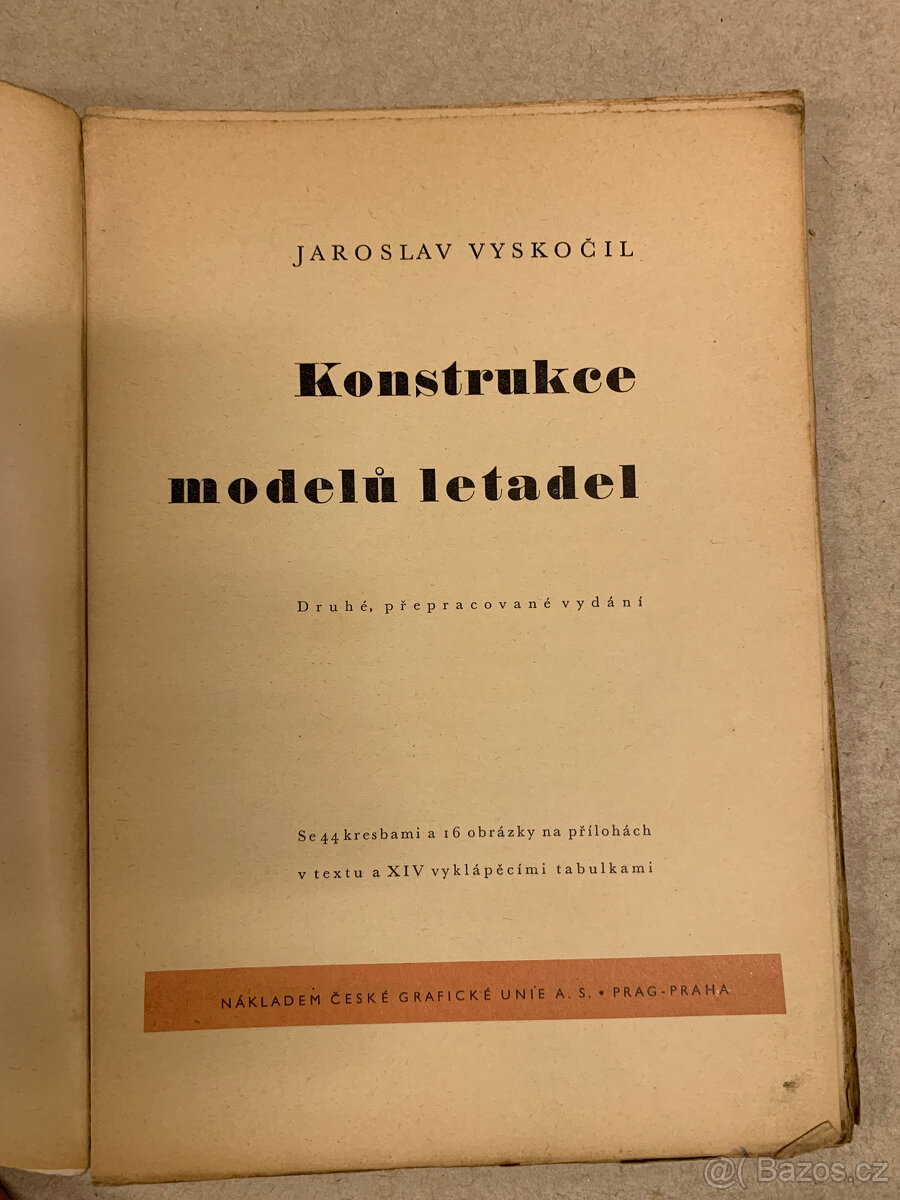 Kniha - Konstrukce modelů letadel - 2