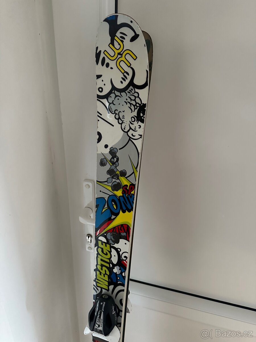 Freestylové lyže Westige Comics + boty - 2