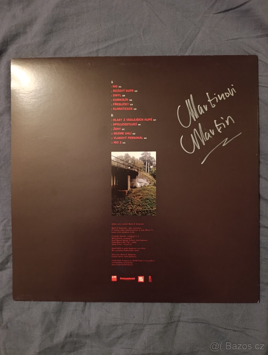 Martin Kyšperský - Květy - autogram - 2