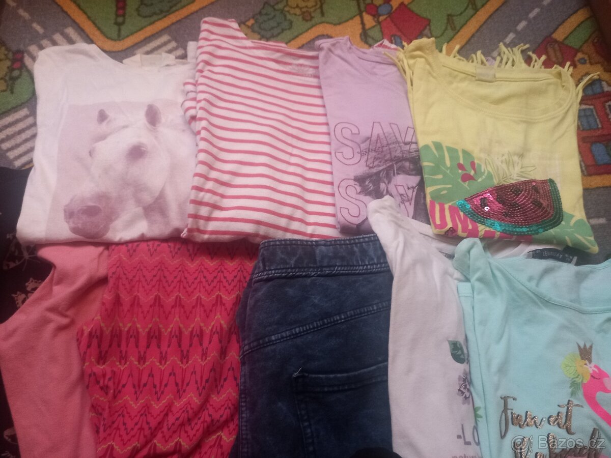 Oblečení holka vel 146/152 - 2