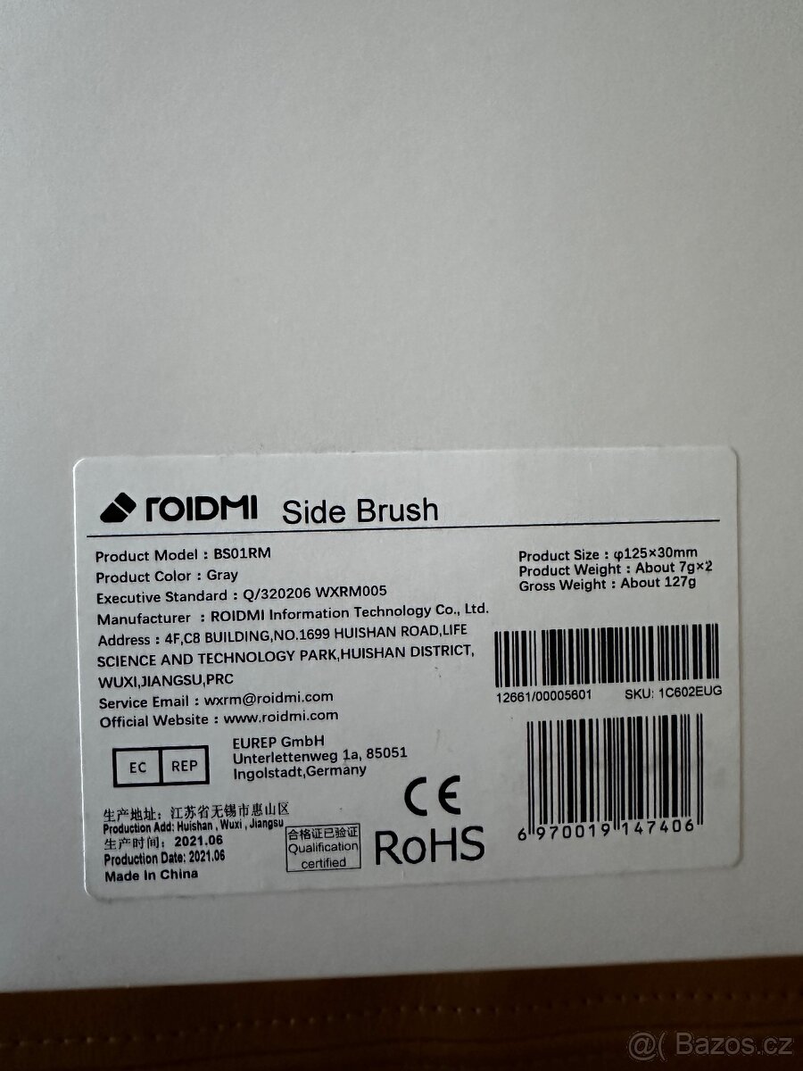 Roidmi side brush - 2