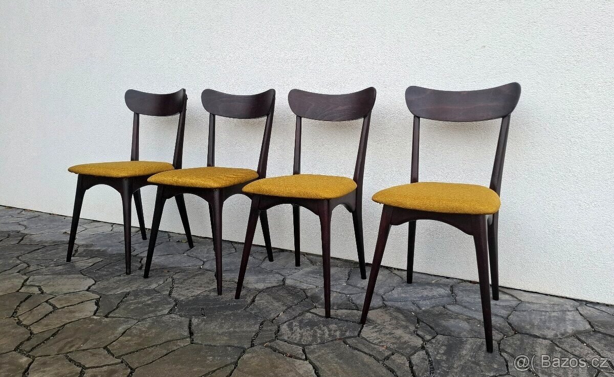 Designové Retro židle J. Halabala - 2