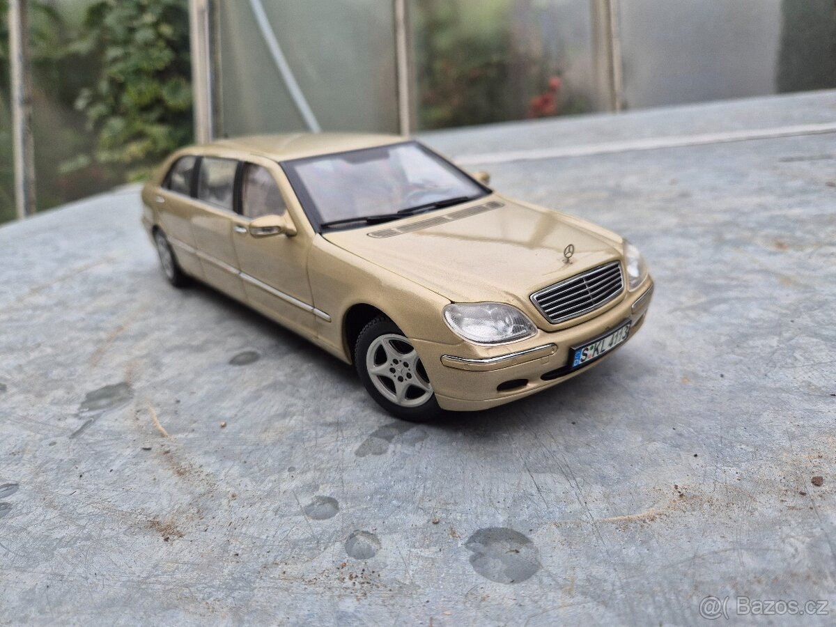 Prodám model 1:18 Mercedes benz S600 w220 pullman - 2
