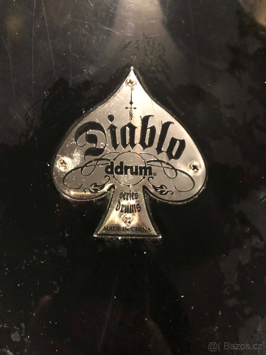 Prodám bicí Ddrum - Diablo + hardware - 2
