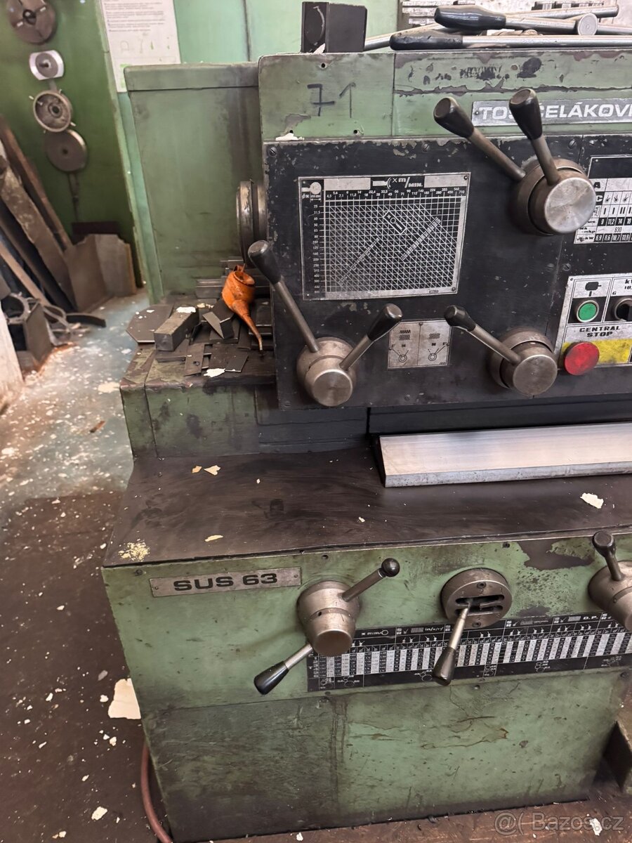 Soustruh na kov SUS 63 - 2