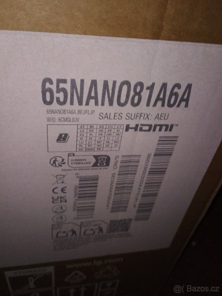 65" LG 65NANO81A6A - 2