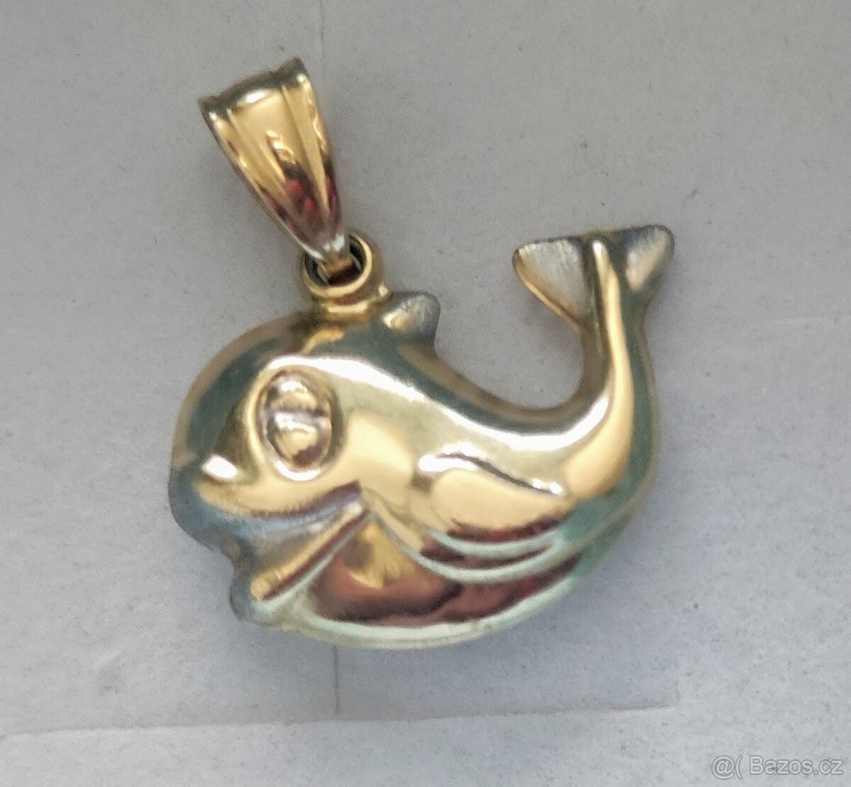 Zlatý přívěsek velryba 🐳 - 2