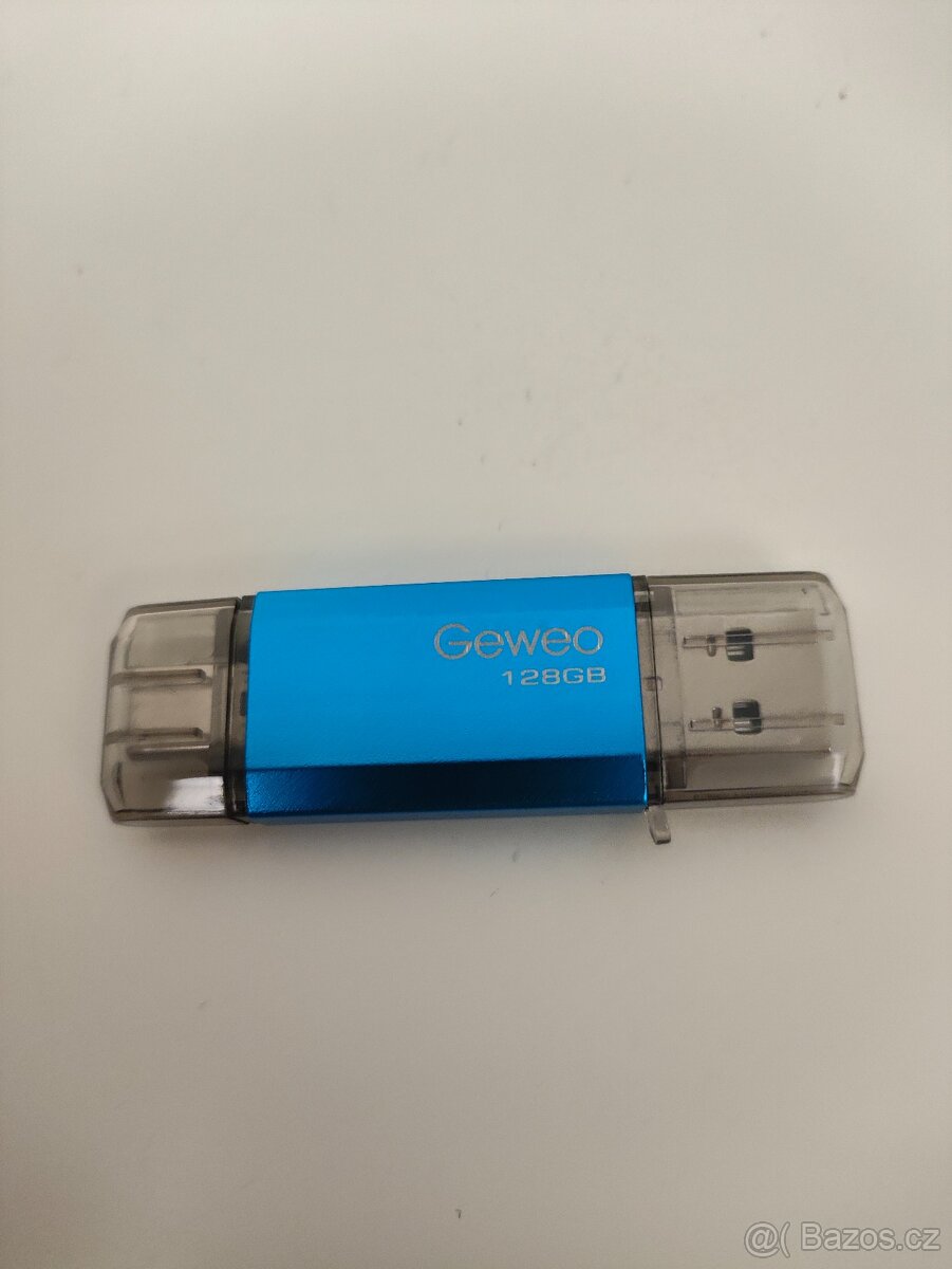 #L0459 USB flash disk GeWeo 128 GB (USB-A + USB-C) - 2