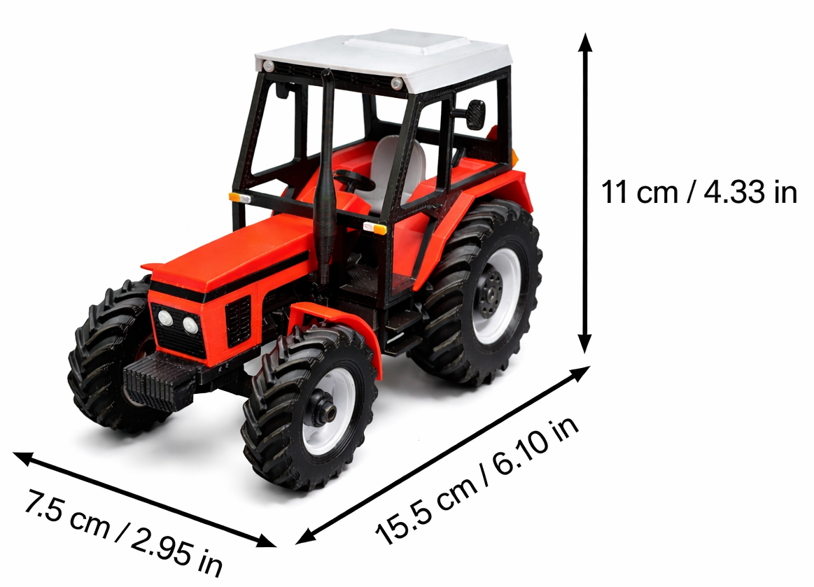 3D tisk Model | Zetor 7745 - 2