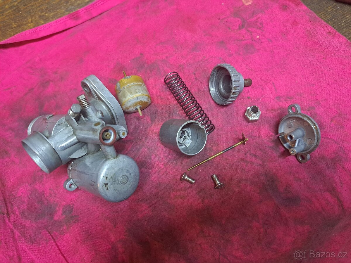 Jawa 350 634 - Karburátor Jikov 2926SBDb2802 - 2