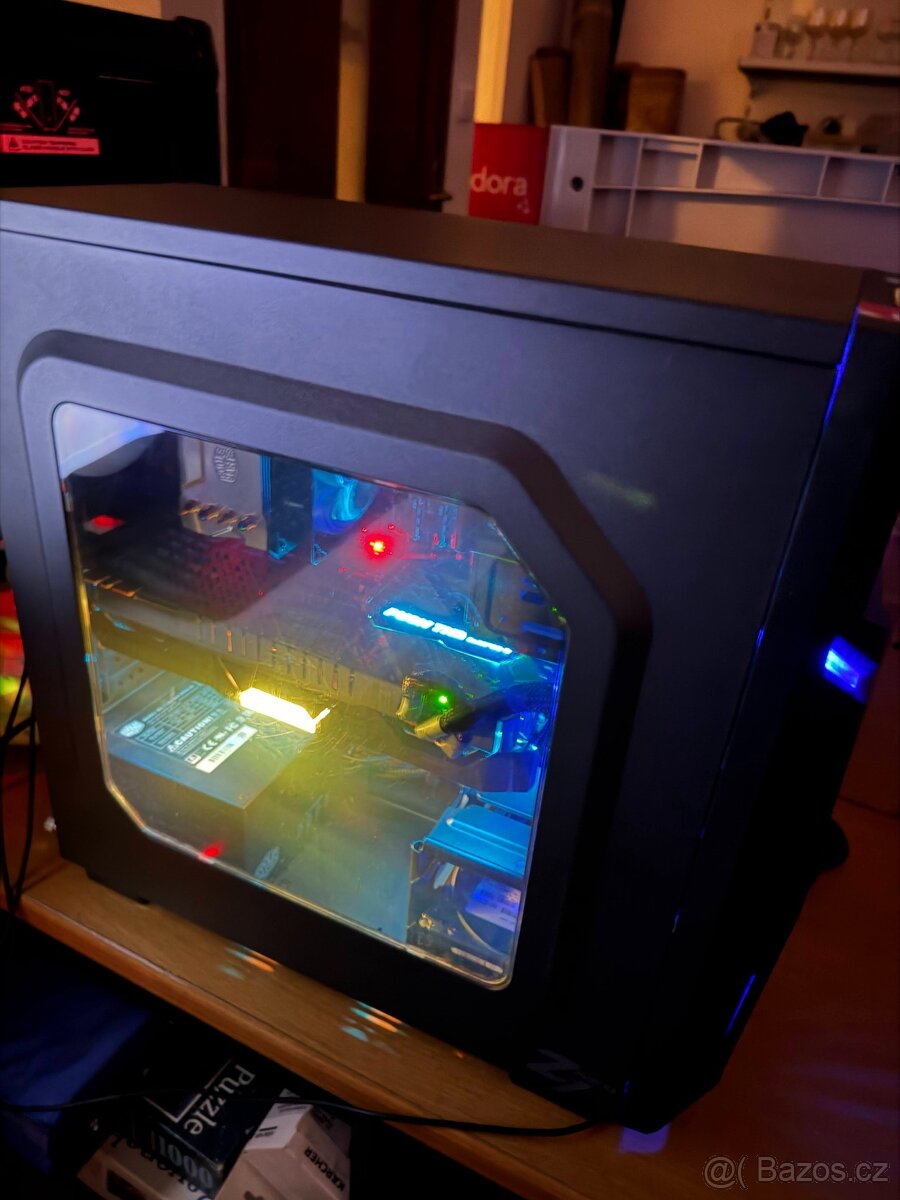 Herní PC 2. i5-9500 16GB DDR4 NVMe 250GB+HDD GTX1070 8GB - 2