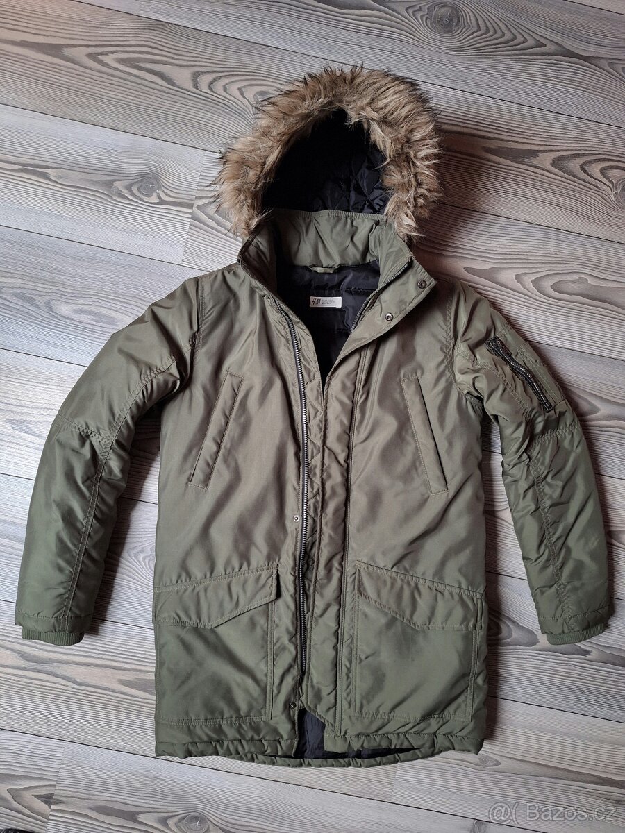 Zimní dlouhá bunda H&M - 2