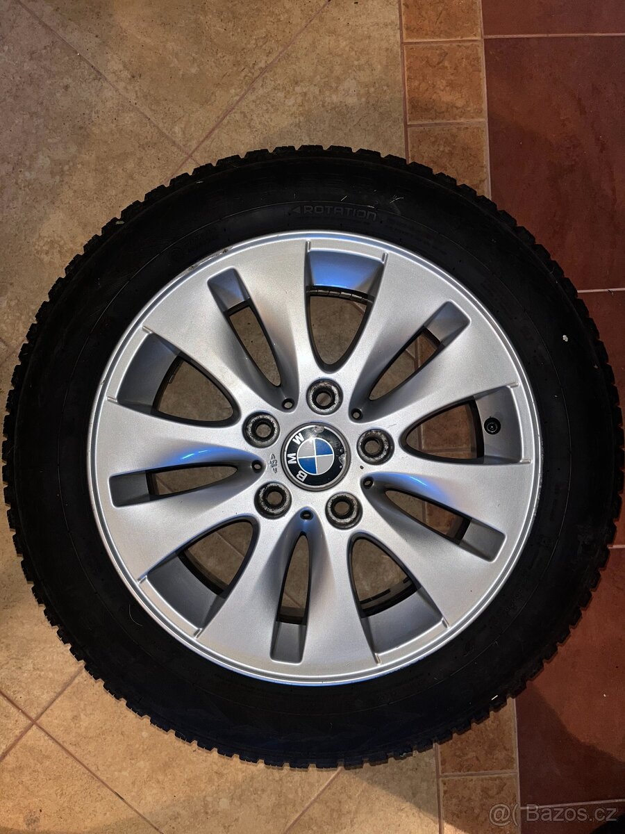 Alu BMW 5x120 r16 styling 229 + celoroční pneu - 2