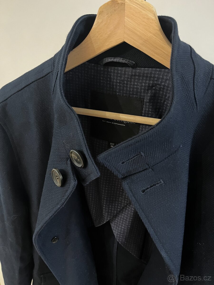 Pánský kabát značky Bruun & Stengade vel. M - 2